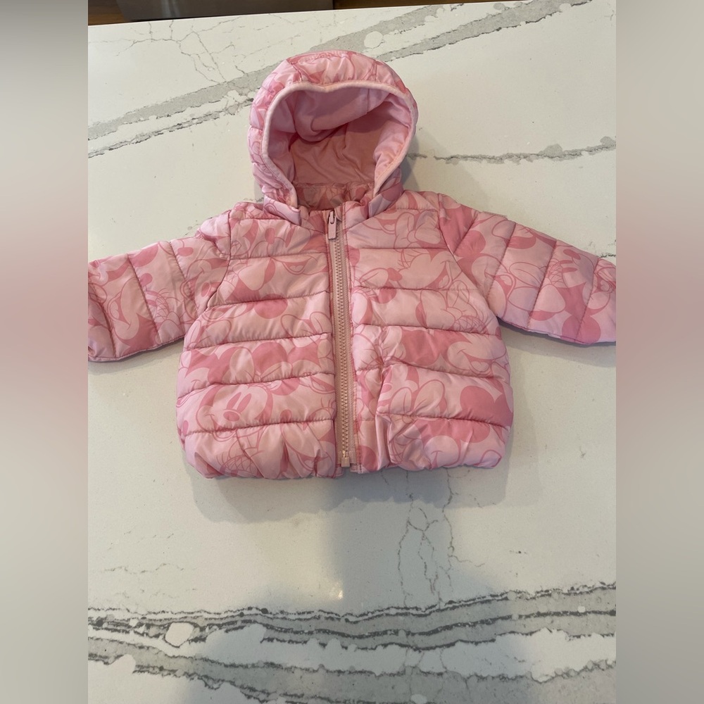TWO GAP Pink Puffer Jacket for Kids